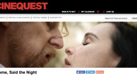 Between The Darkness (a.k.a. Come, Said the Night) to premier at Cinequest Film Festival